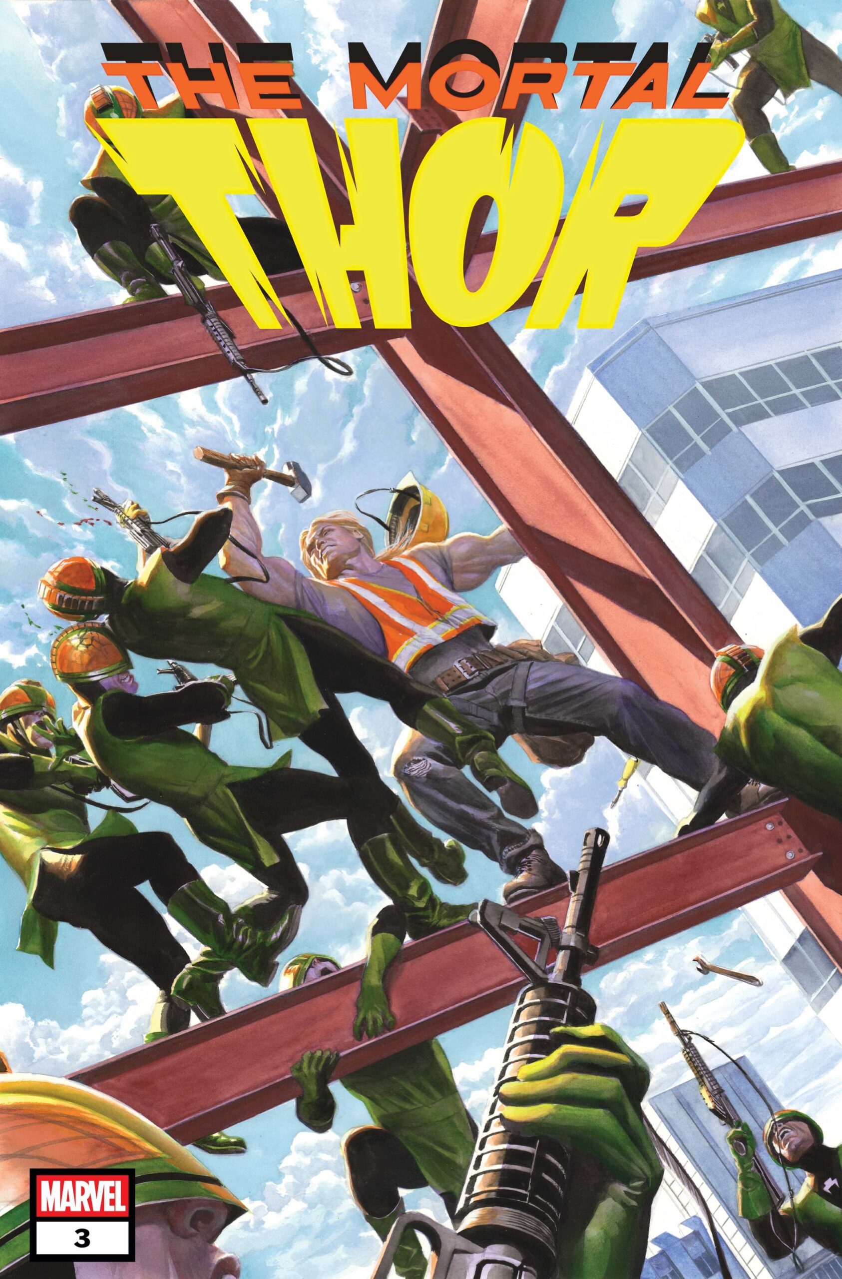 THOR #2 Portada por ALEX ROSS
